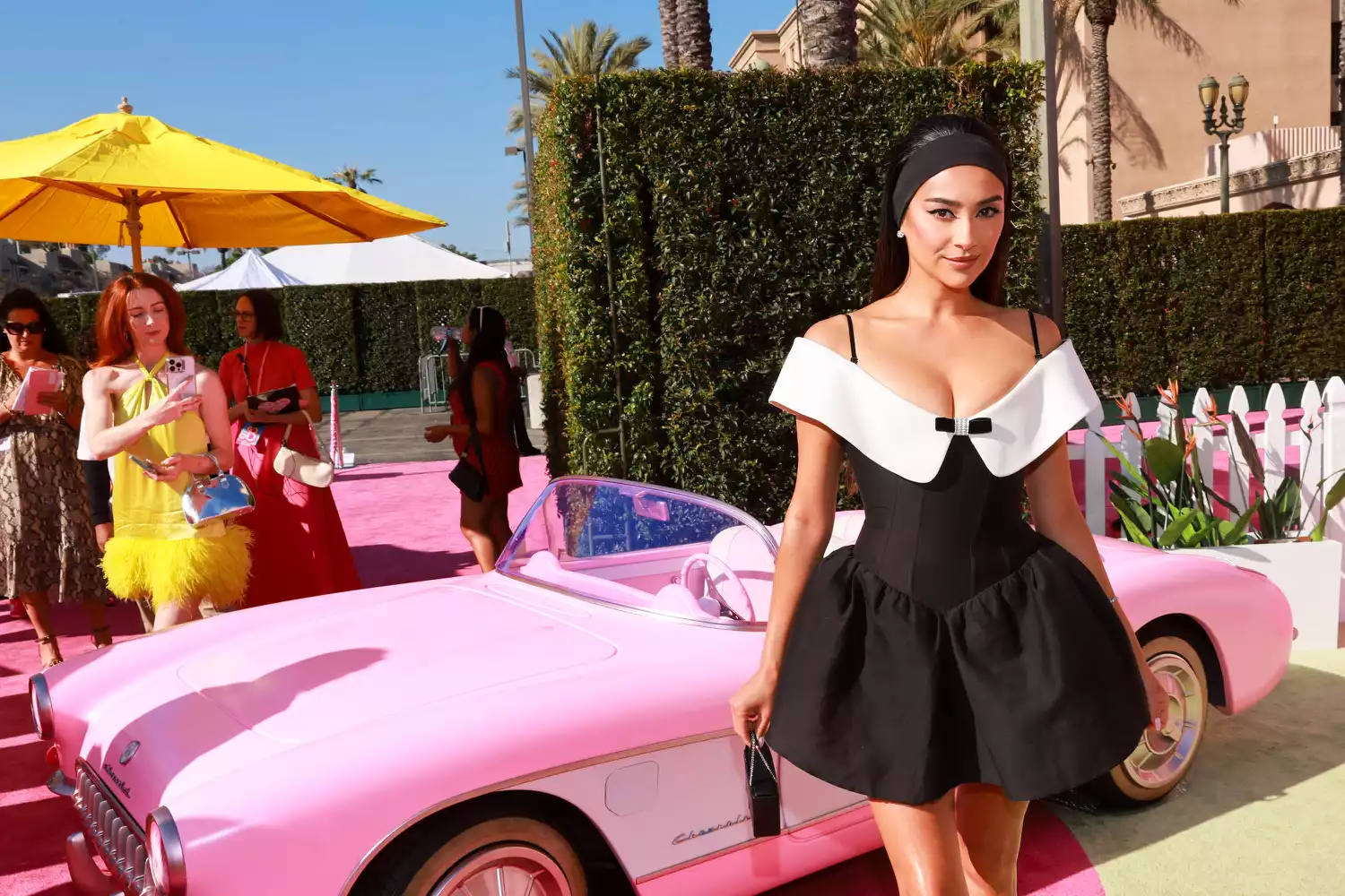 Shay Mitchell at the Barbie premiere